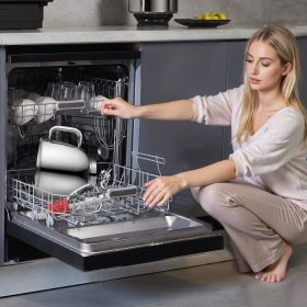 Stand Mixer 5.9 QT Electric Dough Mixer 660W 6 + P Speeds Kitchen Food Beater (Option: Beige)