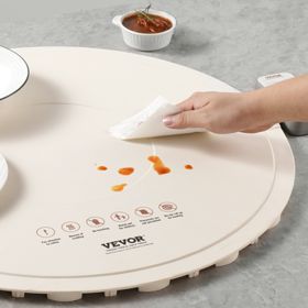 Electric Warming Tray Rollable Food Warming Mat W/ Temp Control For Buffet (Option: White)